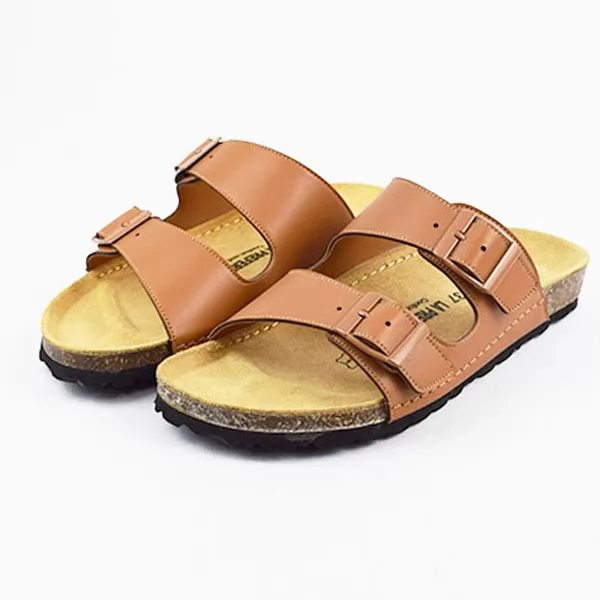 Sandales pour femme 203-1 Tabac .......... sandale médicale femme confortable Maroc